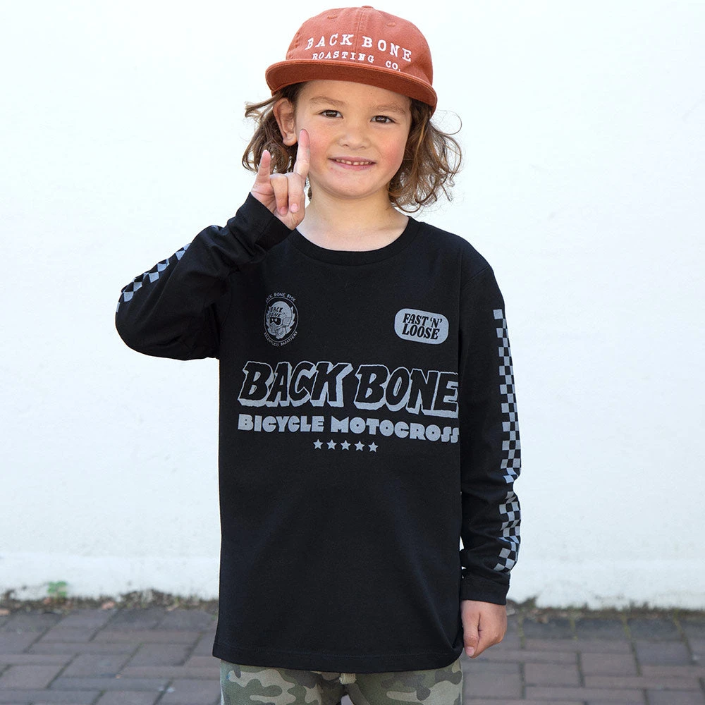 CLOTHING Back Bone BMX 5 Star Long Sleeve - Youth 1 CLOTHING Back Bone BMX 5 Star Long Sleeve - Youth