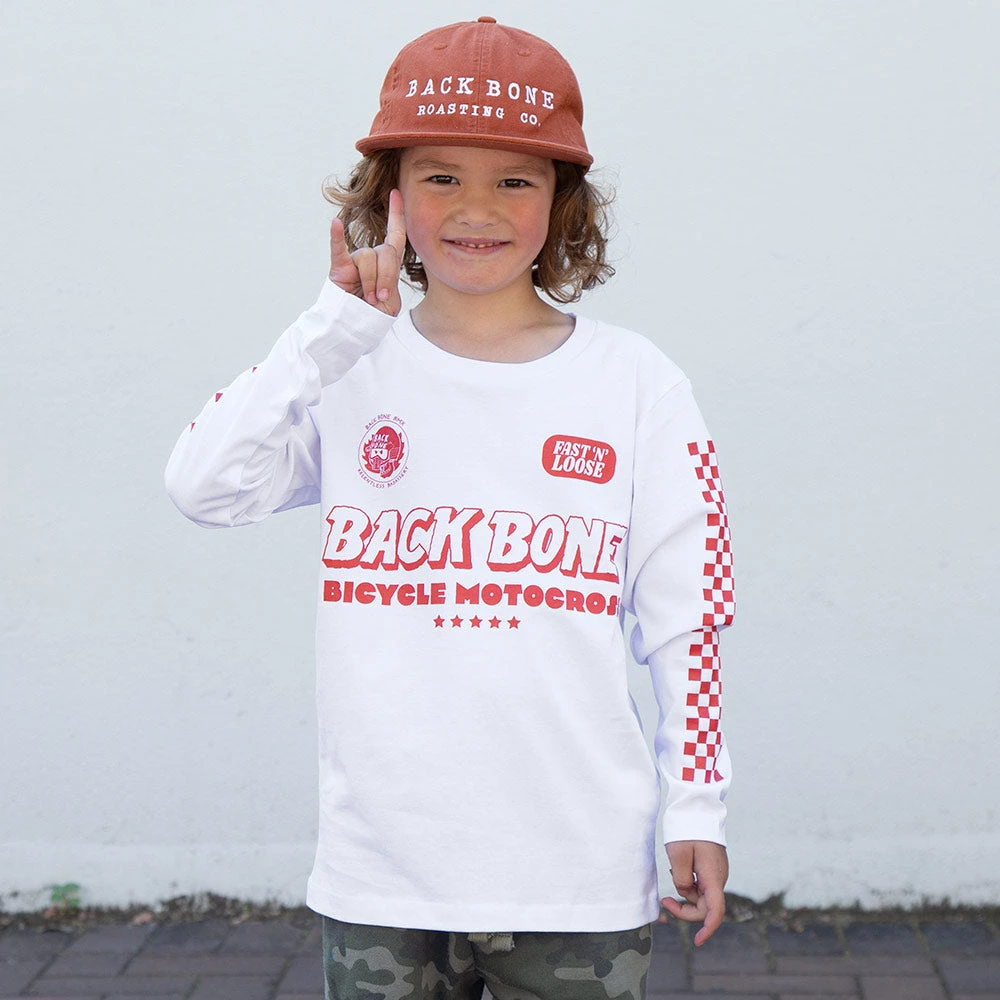 CLOTHING Back Bone BMX 5 Star Long Sleeve - Youth 2 CLOTHING Back Bone BMX 5 Star Long Sleeve - Youth