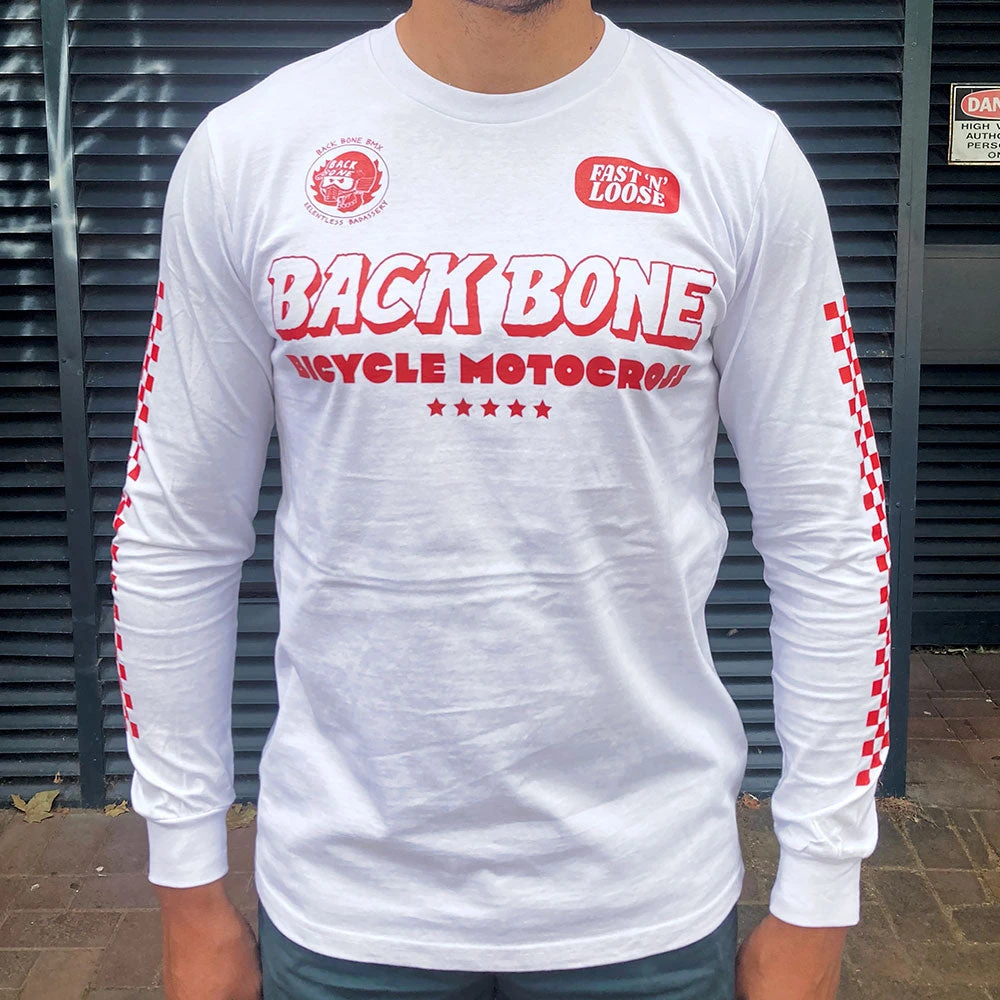 CLOTHING Back Bone BMX 5 Star Long Sleeve 1 CLOTHING Back Bone BMX 5 Star Long Sleeve