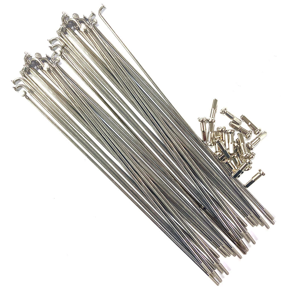 BMX International Hi-Tech BMX Spokes - 40 Pack PARTS 2 BMX International Hi-Tech BMX Spokes - 40 Pack PARTS