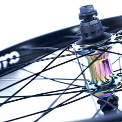 Colony BMX Colony Pintour Rear Wheel - Black/Rainbow PARTS
