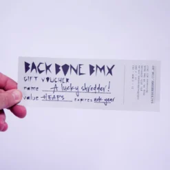 Outlet The Thrill Track Store 10 Back Bone BMX Gift Voucher