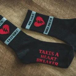 CLOTHING Dead Leisure Heart Breaker Socks