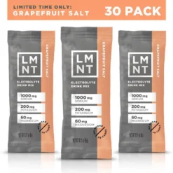 Limited Edition Grapefruit LMNT Electrolytes Recharge 30 Pack Box