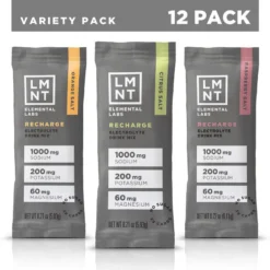 LMNT Electrolytes Recharge Variety 12 Pack PARTS