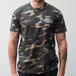 Back Bone BMX Mind's Eye T-Shirt - Camo CLOTHING