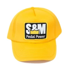 S&M Bikes Hats & Beanies S&M Pedal Power Trucker Hat - Gold