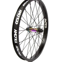 Colony BMX Colony Pintour Front Wheel - Black/Rainbow