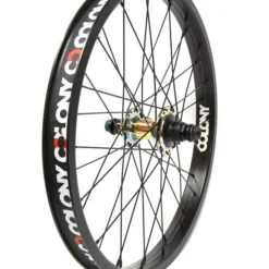Colony BMX Colony Pintour Rear Wheel - Black/Rainbow PARTS