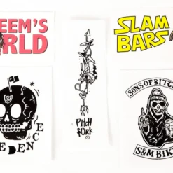 S&M Bikes Sticker Kit - 5 Pack