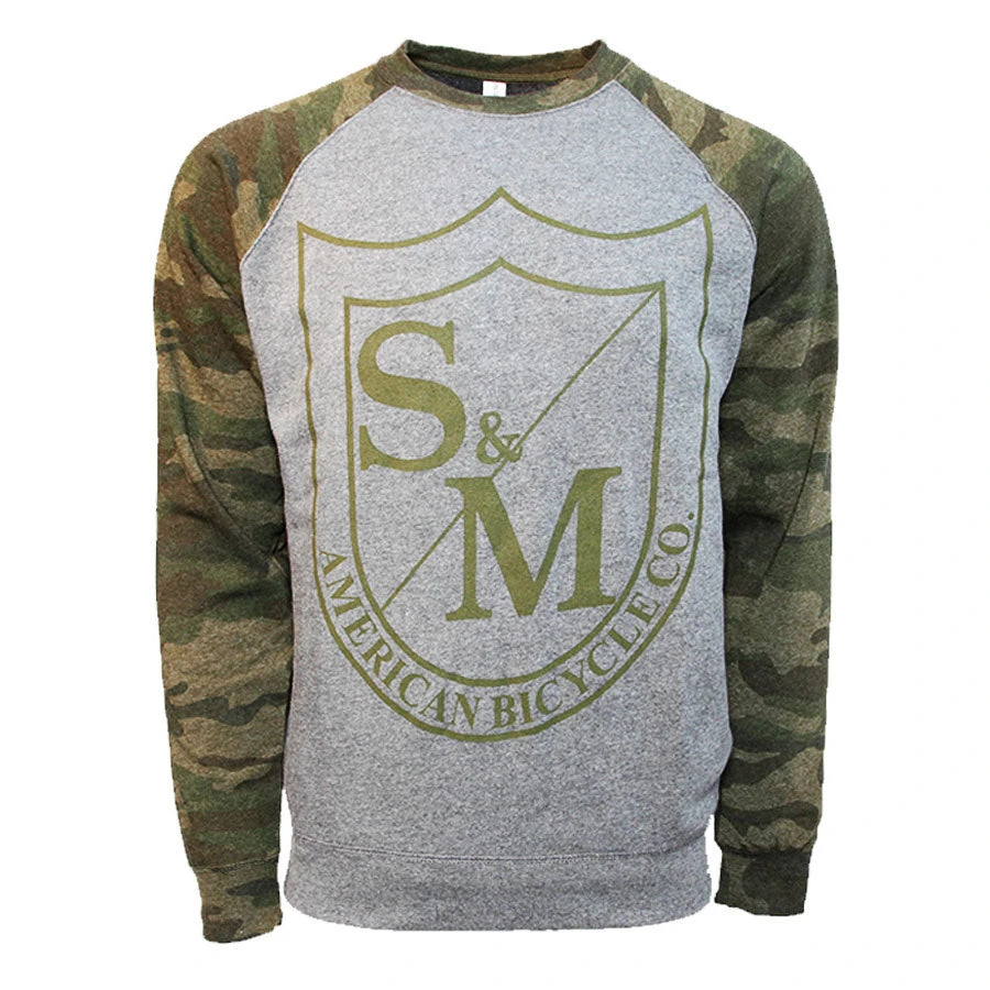 S&M Bikes S&M Big Shield Crewneck CLOTHING 1 S&M Bikes S&M Big Shield Crewneck CLOTHING