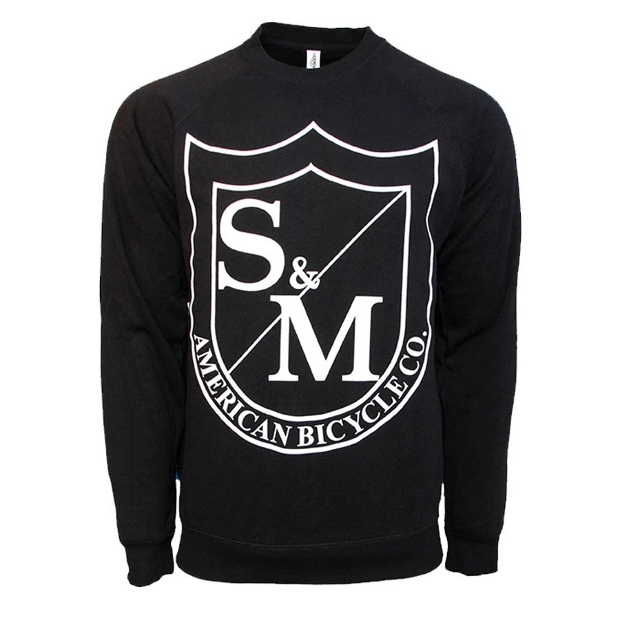 S&M Bikes S&M Big Shield Crewneck CLOTHING 2 S&M Bikes S&M Big Shield Crewneck CLOTHING