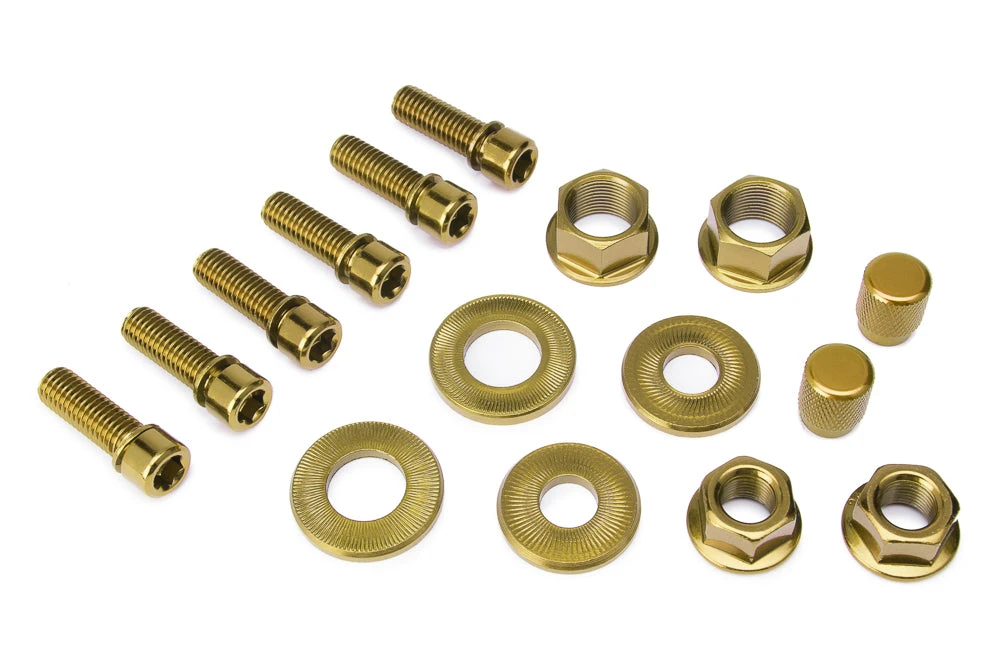 PARTS Salt BMX Nut And Bolt Kit 4 PARTS Salt BMX Nut And Bolt Kit