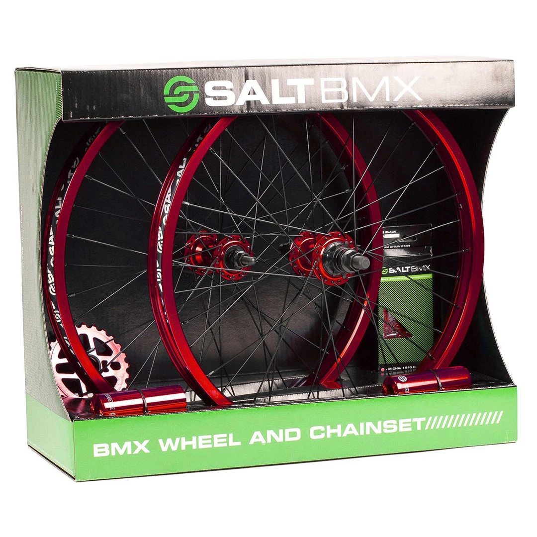 Salt BMX PARTS Salt Valon Wheel & Chainset 1 Salt BMX PARTS Salt Valon Wheel & Chainset