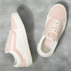 Vans Old Skool BMX Shoes - Angie Marino (Peach/Marshmallow) 7 Vans Old Skool BMX Shoes - Angie Marino (Peach/Marshmallow)