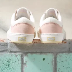 Vans Old Skool BMX Shoes - Angie Marino (Peach/Marshmallow) 8 Vans Old Skool BMX Shoes - Angie Marino (Peach/Marshmallow)