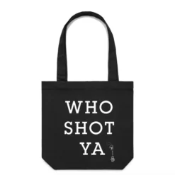 Back Bone BMX PARTS Warparty Who Shot Ya Tote